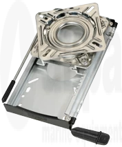 Allpa NIRO Drehscheibe Mit Aluminium Schlitten