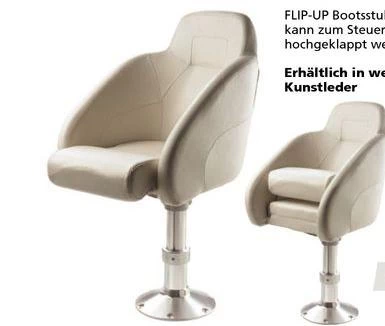 Vetus Marine Queen Steuerstuhl Flip Up Weiß 1 Vetus Marine Queen Steuerstuhl Flip Up Weiß