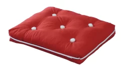 Sprenger Kapok Kissen Sitzkissen Einfach Rot