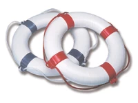 Trem Rettungsring 65x40cm Rot