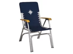 Talamex Deckstuhl "Deluxe" Blau