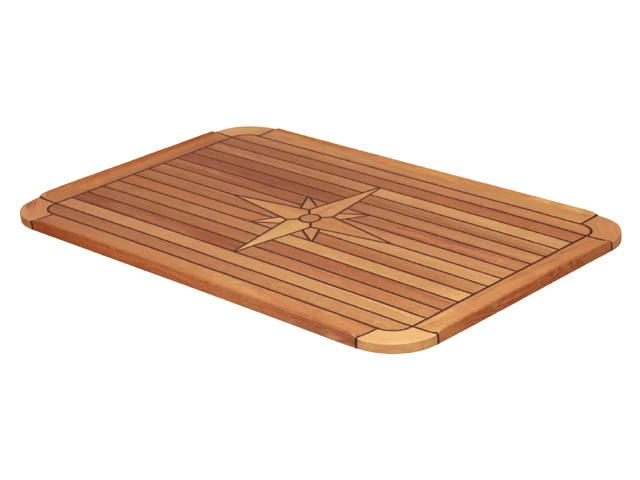 Eude Teak Tischplatte Classic Soft 58 X 90cm 1 Eude Teak Tischplatte Classic Soft 58 X 90cm