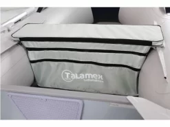 Talamex Sitz-Tasche Mit Kissen Grau 80x20cm