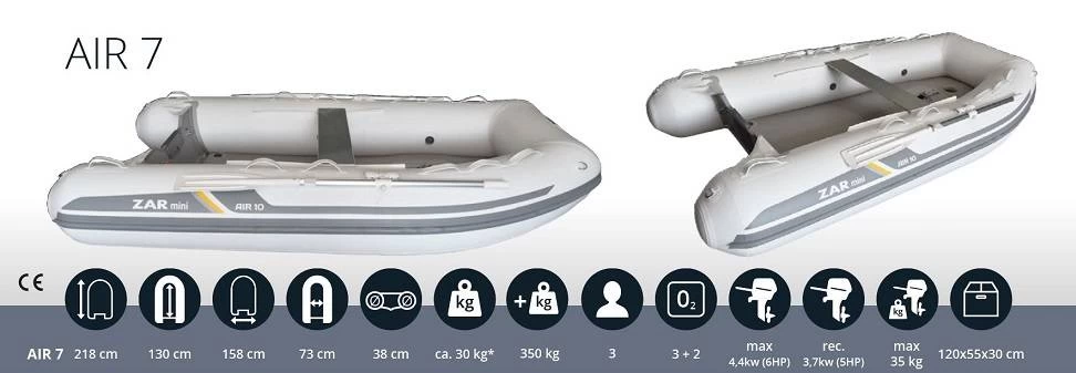 ZAR Mini AIR 7 Schlauchboot 7 ZAR Mini AIR 7 Schlauchboot – Bild 7