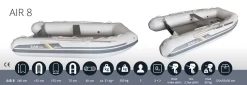 ZAR Mini AIR 8 Schlauchboot 13 ZAR Mini AIR 8 Schlauchboot -Railblaza Verkäufe ZARminiAIR8